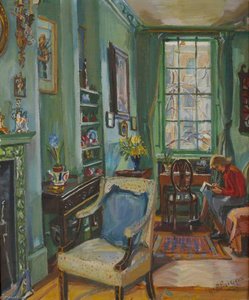37 Princess Gardens, Sitting Room — Marie Louise Roosevelt Pierrepont