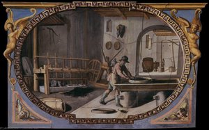 Preparation Of Gunpowder — Lodovico Buti