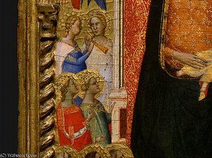 Madonna And Child With Saints And Angels D6 — Bernardo Daddi