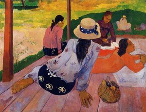 Siesta — Eugène Henri Paul Gauguin