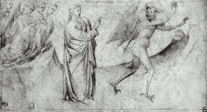 The Temptation Of Christ — Lorenzo Monaco