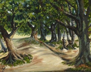 Stanmore Common, Near The Pond And The Cricket Club — Josephine Venis
