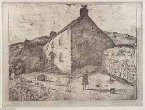 Fisherman's Hut Isle Of Man — Julian Alden Weir
