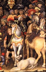 Adoration Of The Magi (detail) — Gentile Da Fabriano