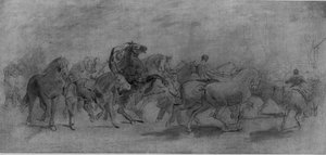 The Horse Fair (study) — Rosa Bonheur