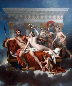 Mars, Keda Relvadest Eemaldas Venus Koos Kolme Graatsia Kanssa — Jacques-louis David