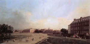 Londres: Las Antiguas Caballerizas De La Guardia Desde St James's Park — Giovanni Antonio Canal