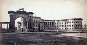 Government House Showing The South Eastern Arch, Calcutta — Samuel Dixon Bourne