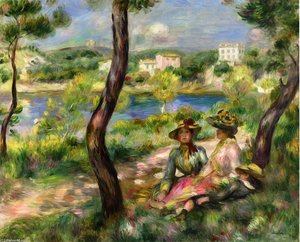 Beaulieu, Ženske In Maliček — Renoir