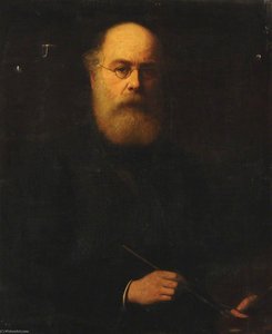 Self Portrait — Barnett Samuel Marks