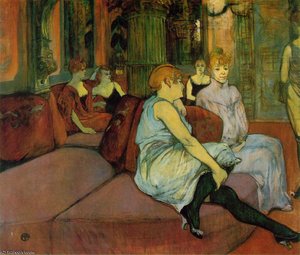Rue Des Moulins — Henri De Toulouse-lautrec