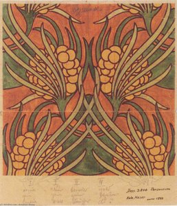 Fabric Design For Backhausen — Koloman Moser