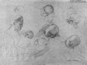 Mother With Child / Children — Käthe Kollwitz