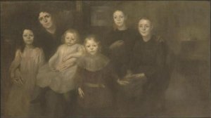 La Famille Du Peintre — Eugène Anatole Carrière