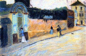 The Moulin De La Galette — Federico Zandomeneghi