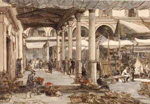 Fruit Market, Venice — Herman Armour Webster