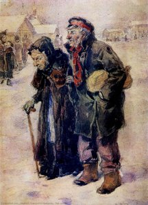Old Couple — Vladimir Yegorovich Makovsky