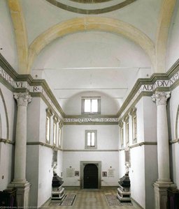 Interior Looking Toward The Entrance — Francesco Di Giorgio Martini