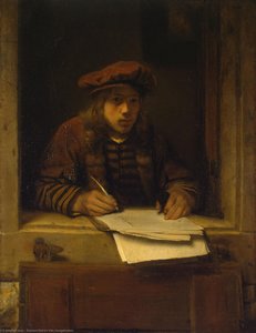 Self-portrait — Samuel Van Hoogstraten