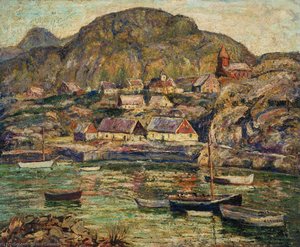 Newfoundland Coast — Ernest Lawson
