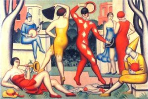 Les Arlequins — Jean Dominique Antony Metzinger