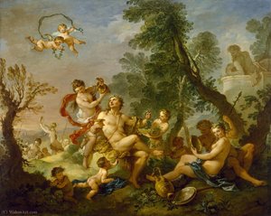 Bacchanal — Charles-joseph Natoire