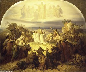 Die Kreuzfahrer Vor Jerusalem — Wilhelm Von Kaulbach