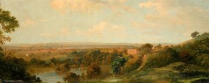 View Of Longton From Park Hall — Henry Lark I Pratt