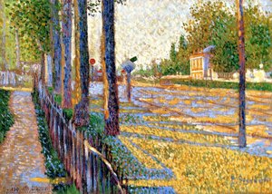 El Cruce En Bois-colombes — Paul Signac