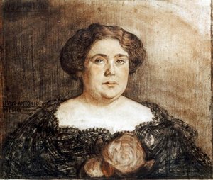 Portrait De Colombine — Antonio Rodríguez Hernández