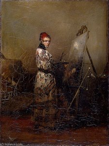 Descamps Self Portrait Early — Alexandre Gabriel Decamps