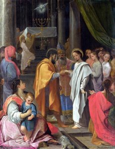 The Marriage Of The Virgin — Ludovico Carracci