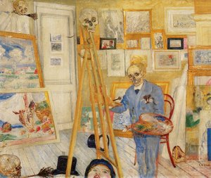 Der Knochenmaler — James Ensor