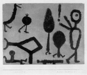 Alles Fließt Nach Etwas — Paul Klee
