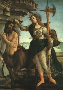 Pallas And The Centaur — Sandro Botticelli