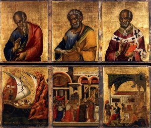 Altarpiece (detail) — Paolo Veneziano