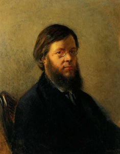Portrait Of A.n.pypin — Nikolai Ge