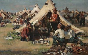 The Argylls In Camp At Stirling — William Joseph Kennedy