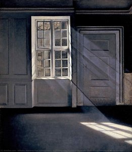 Sunbeams (also Known As Sunshine. Dust Motes Dancing In The Sunbeams) — Vilhelm (hammershøi)hammershoi