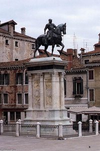 Equestrierenskulptur Von Colleoni — Andrea Del Verrocchio