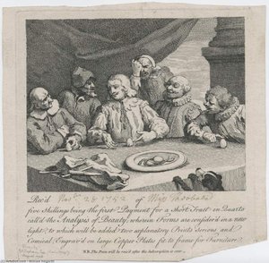 Kolumbus Bricht Das Ei — William Hogarth