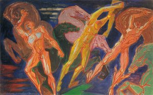 The Horses Of Diomedes — André Masson