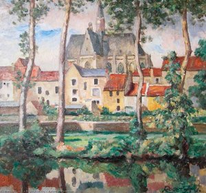 A View Of Montrésor — Roger Eliot Fry
