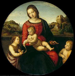 Madonna Terranuova — Raphael Coxcie