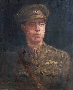 Portrait Of A Young Royal Flying Corps Officer — Henry Jamyn Brooks