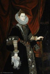 Lady Jane Dormer, Duchess Of Feria — Alonso Sánchez Coello