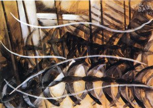 Lines Of Movement And Dynamic Succession — Giacomo Balla