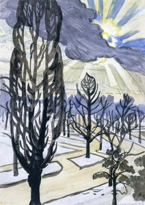 Sunburst In December — Charles Burchfield