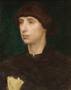 Portrait Of A Young Man (copy After Rogier Van Der Weyden) — Anthony Frederick Augustus Sandys