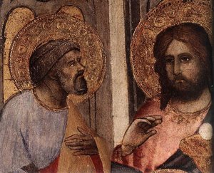 The Last Supper (detail) — Agnolo Gaddi